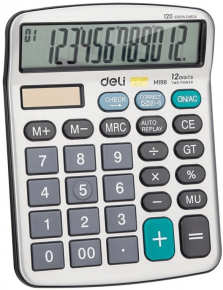 Calculator 12 rows, Deli M19810