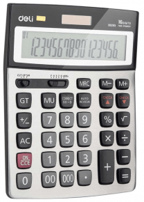 Calculator 16 rows, Deli 39265