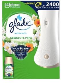 Glade automatic air Spray, Morning Energy + replacement bottle 269 ml.