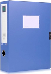 Box File A4 Deli 5604 (thickness 75 mm.) Blue