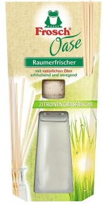Air freshener Frosch with the scent of lemon and grass 90 ml.