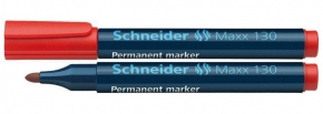 Permanent marker Schneider 130, red