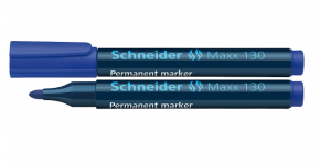Permanent marker Schneider 130, blue