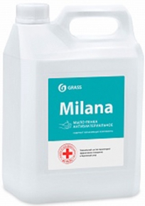 Antibacterial liquid soap-foam GRASS Milana 5 l.