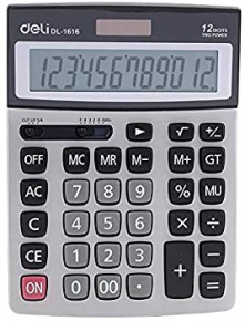 Calculator 12 digits, Deli