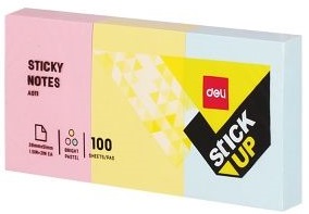 Sticky memo sheets STICK UP, 38x51 mm., 100 sheets.