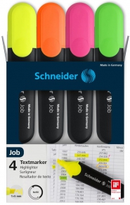 Set of text markers Schneider, 4 colors