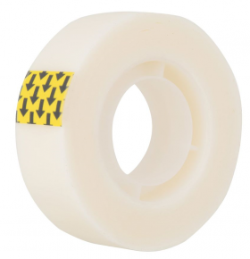 Tape stationery Deli Stick up, 18mm.X33m. 1 roll, gambvale