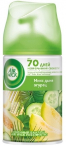 Automatic aerosol replacement bottle Airwick Melon and Cucumber, 250 ml.