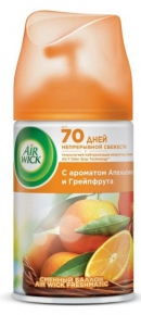 Automatic aerosol replacement bottle Airwick Orange and Grapefruit, 250 ml.