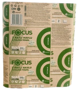 Focus Optimum Z towel, 200 pieces, 20x24 cm., 2 layers