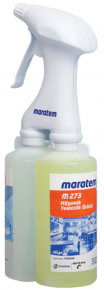 Bathroom and kitchen cleaner Maratem M273, 325 ml. + 2 replacement bottles with solution
