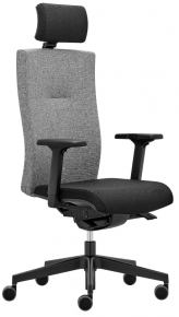 Office chair with headrest Focus FO 642 C