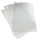 ასაკინძი ყდა A4 PVC Jie Li, გამჭირვალე, 100ც.