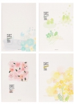 რვეული B5 Scent of Nature Flower, 40 ფურცლიანი