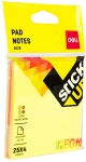 წებვადი მემო ფურცლები STICK UP, 76x76 მმ., 100 ფ.