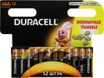 ბატარეა Duracell LR03/MN2400 AAA 12 ც.