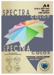 ფერადი ქაღალდი Spectra Color A4 100ფ., კრემისფერი
