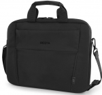 ჩანთა Dicota ECO Slim Case Base, 13-14.1 ინჩიანი ლეპტოპებისთვის, შავი