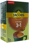 ხსნადი ყავა Jacobs Caramel, 24 ცალი, 15 გრ. შეფუთვა