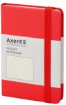 ბლოკნოტი Axent 95X140 მმ. წერტილოვანი, წითელი