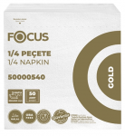 ხელსახოცი Focus Gold, 30x30 სმ., 2 ფენა, 50 ცალი, შეფუთვაში