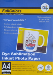 ფოტოქაღალდი A4 Dye Sublimation Inkjet Photo Paper, სუბლიმაციური, 100 ფ.