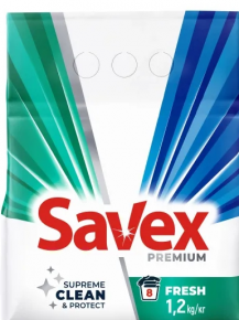 Fabric Washing Powder Savex Fresh Automat, 1,2 kg.