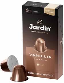Coffee capsule Jardin Vanillia Aluminum Capsules, 10 pieces