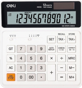 Calculator 12 rows, Deli M010