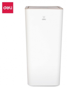 Plastic Waste Bin with push, Deli PG304, 12L. Colored
