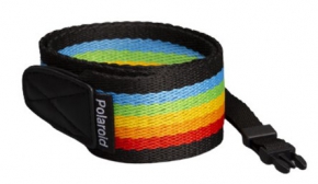 Polaroid Camera Strap Flat Rainbow, 109 cm.