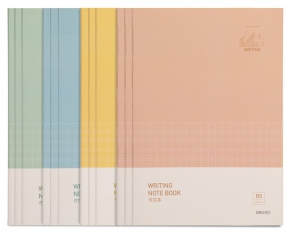 English Notebook B5 Deli, 40 sheets, colorful