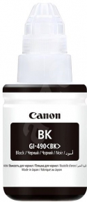 Color inkjet printer ink Canon GI-490 color Black
