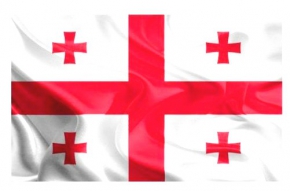 საქართველოს დროშა, ნაჭრის, 100X150სმ.