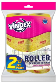 Universal cleaning cloth-roll Vindex, perforated, 18 pieces