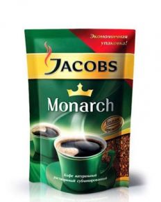 ხსნადი ყავა Jacobs Monarch, 230 გრამი, ეკონომიურ შეფუთვაში