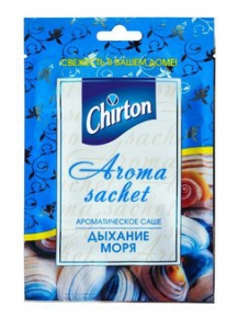 სურნელოვანი ფირფიტა კარადისთვის Chirton ზღვის სურნელი, 15გრ.