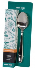 Dinner Spoon Danny Home Artesano Nature, 19cm. 6 pcs.