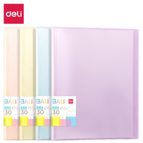 Display book Deli Bali B032, 20 pockets, colored