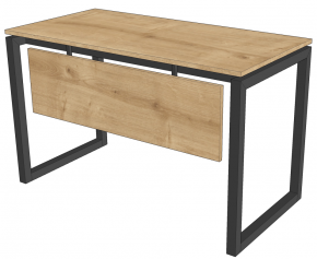 Office table with panel 120/60 cm.