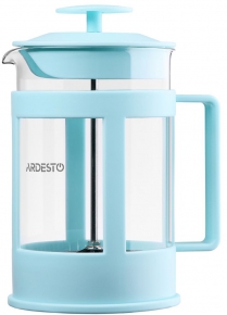 ჩაიდანი პრესით ARDESTO French press Fresh 800 მლ. ცისფერი