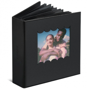 ფოტოალბომი Polaroid Scalloped Photo Album Small, შავი