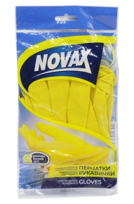 Novax universal latex glove, reusable, size S
