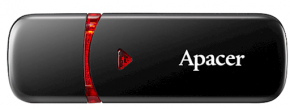 USB memory card Apacer AH333, 64GB, black