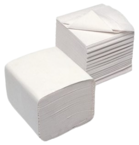 ტუალეტის ქაღალდი Zoma T7010, დაკეცილი, 12.5X18.7 სმ. 2 ფენა, 300ც.