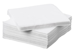 Napkin Zoma S2450, 30X30 cm. 1 layer, 100 pieces