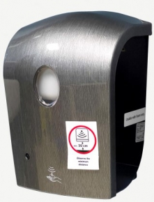 Liquid soap dispenser Carpex sensor, 900 ml. stainless steel