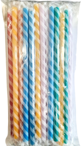 Cocktail straw 50 pcs. Individual packaging