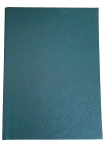 2024 Georgian-English language diary, dated, leather cover, green